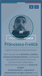 Mobile Screenshot of francescofresca.it
